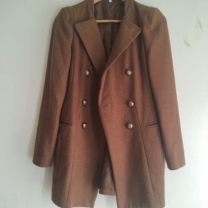 Rusty orangey brown coat
